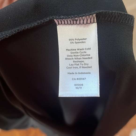 Talbots faux wrap Maxi Sleeveless Jersey Dress Size 1X - Picture 6 of 9